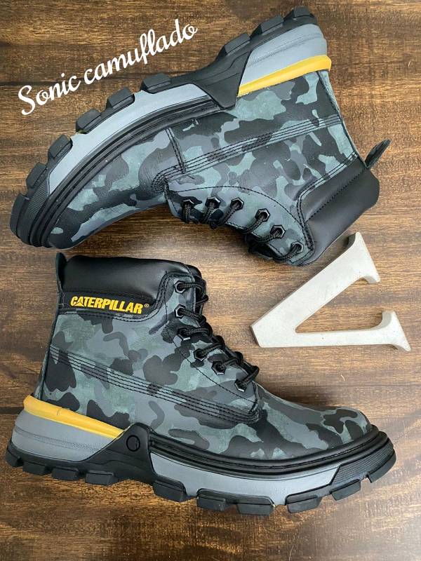 Borcegos camuflados caterpillar deals