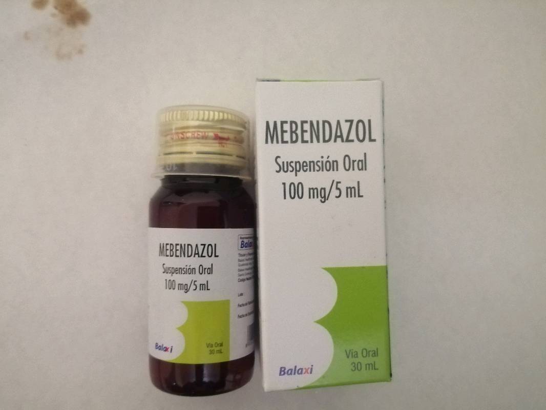 precio de mebendazol suspension