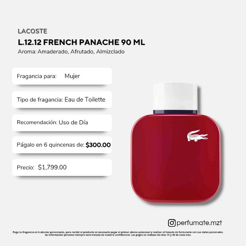 French panache sales lacoste hombre