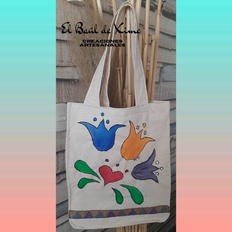 Bolsos artesanales store pintados a mano