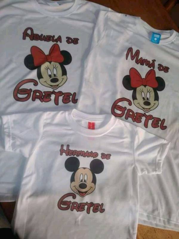 Polos personalizados de mickey store