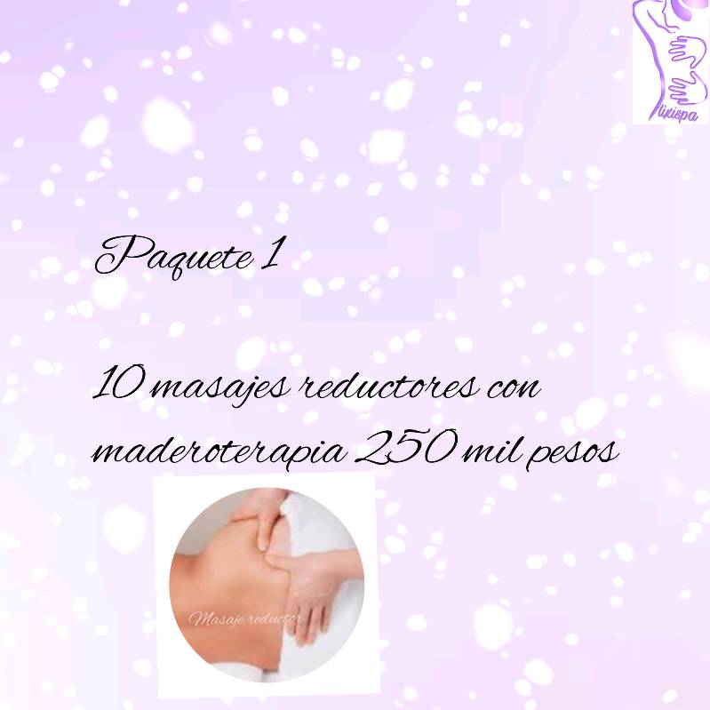 Paquete de masajes shop reductores 10 precios