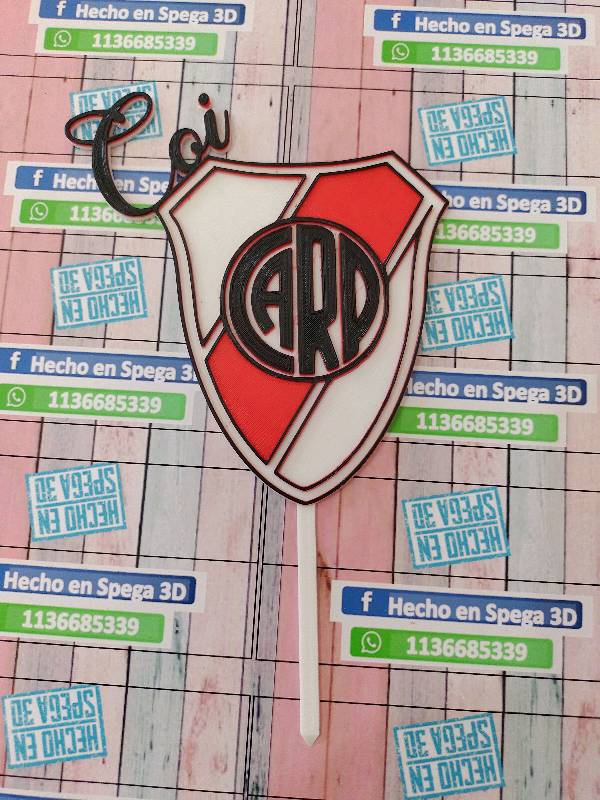 Topper river personalizado en Buenos Aires