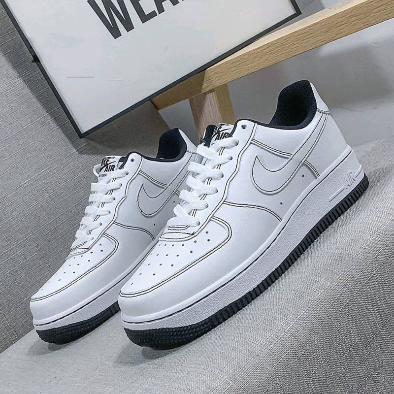 Air force one blanco con negro top
