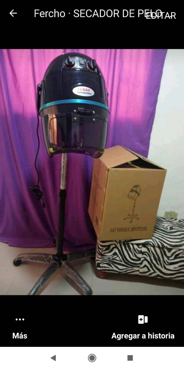 Secador de pelo hotsell de pedestal precio