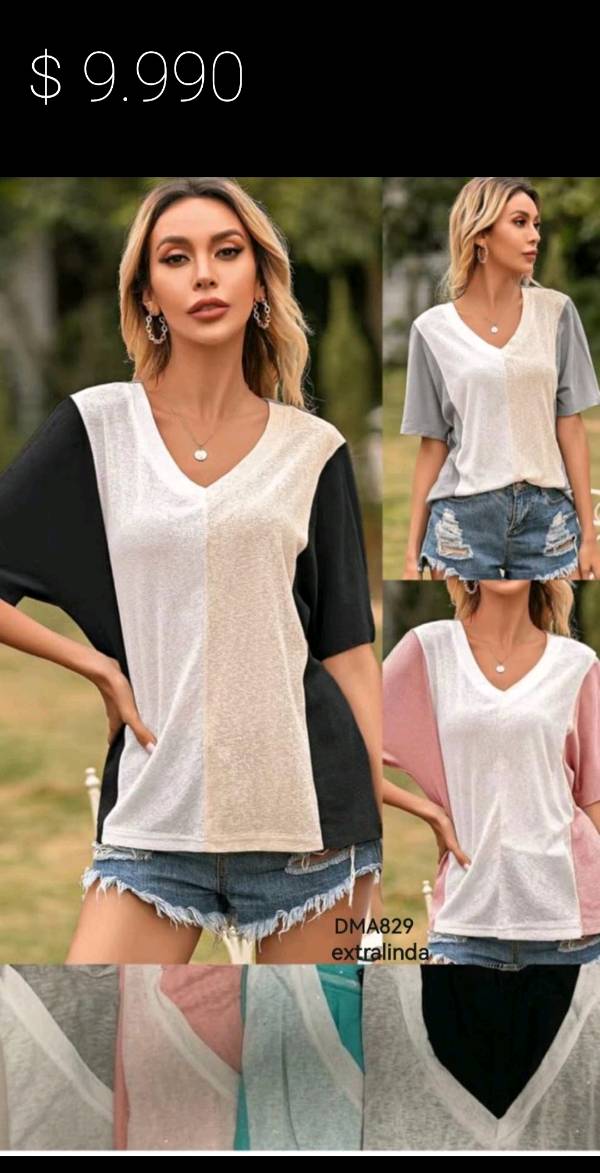 Poleras extra lindas en Santiago