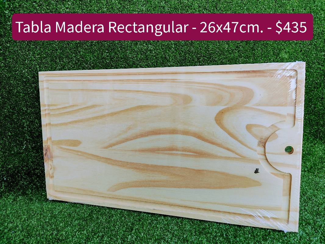 Tabla de Madera Rectangular grande en Buenos Aires
