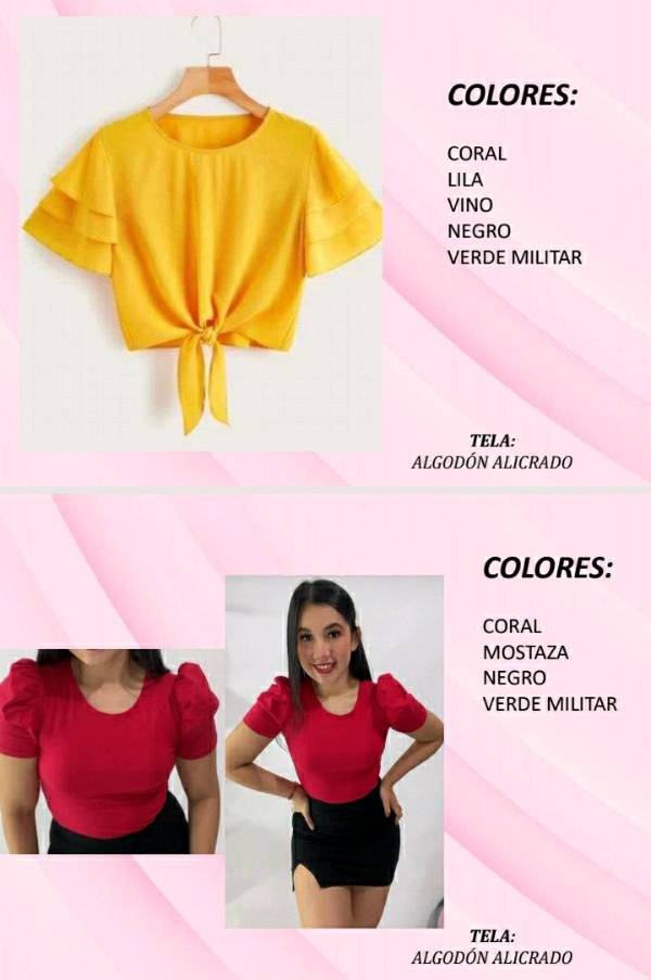 Blusas y faldas en Guayaquil