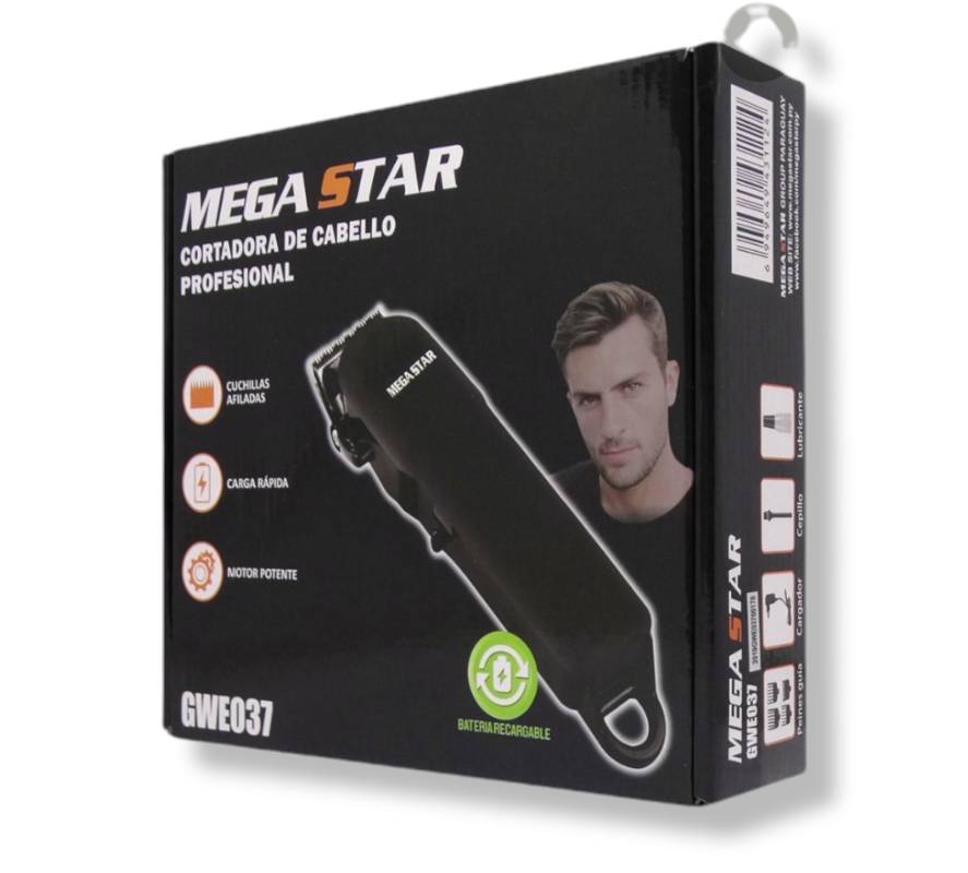 Maquina de cortar deals pelo mega star