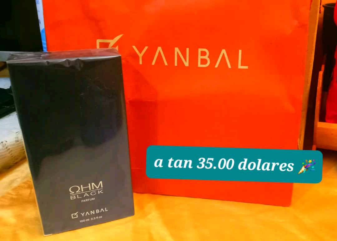 Perfume OHM BLACK Yanbal en Guayaquil