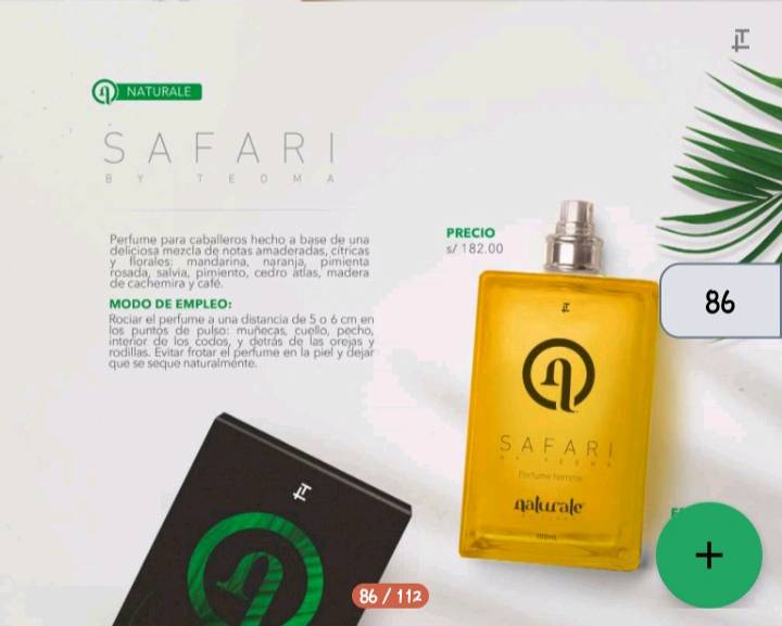 Perfume safari hombre precio 2025