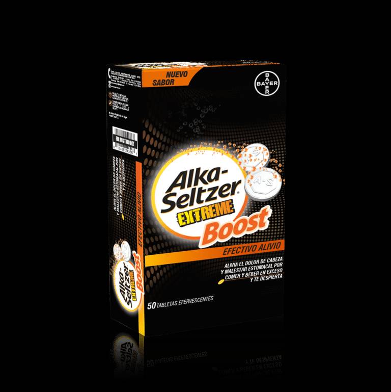Alka Seltzer Extreme Negro Bosst en Santo Domingo