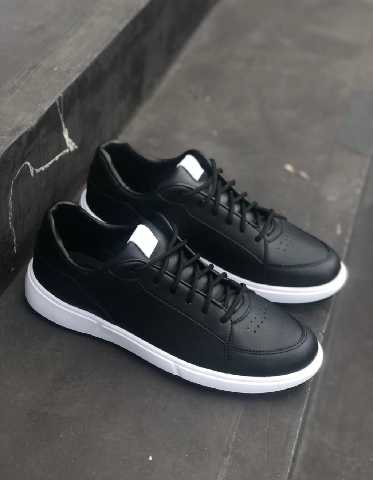 Tenis negros para discount hombre