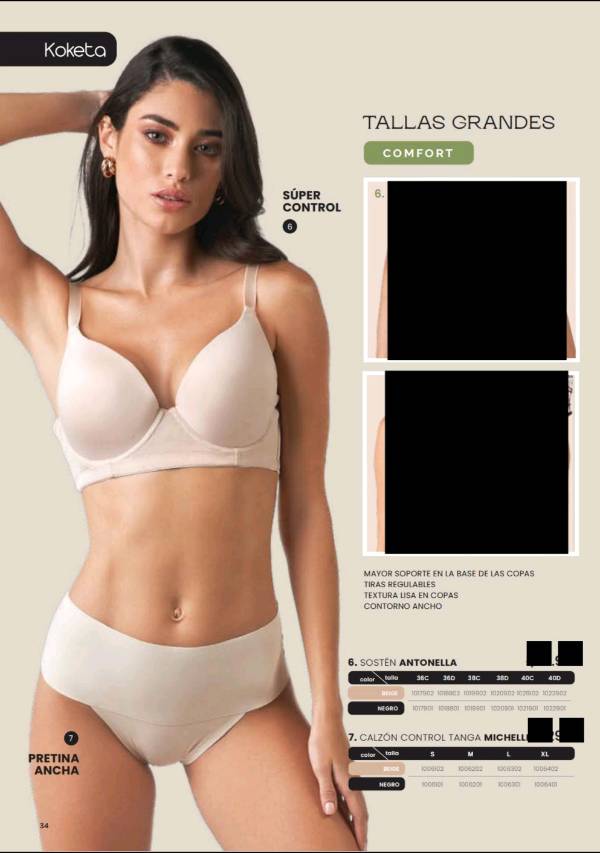 Sosten pretina on sale ancha