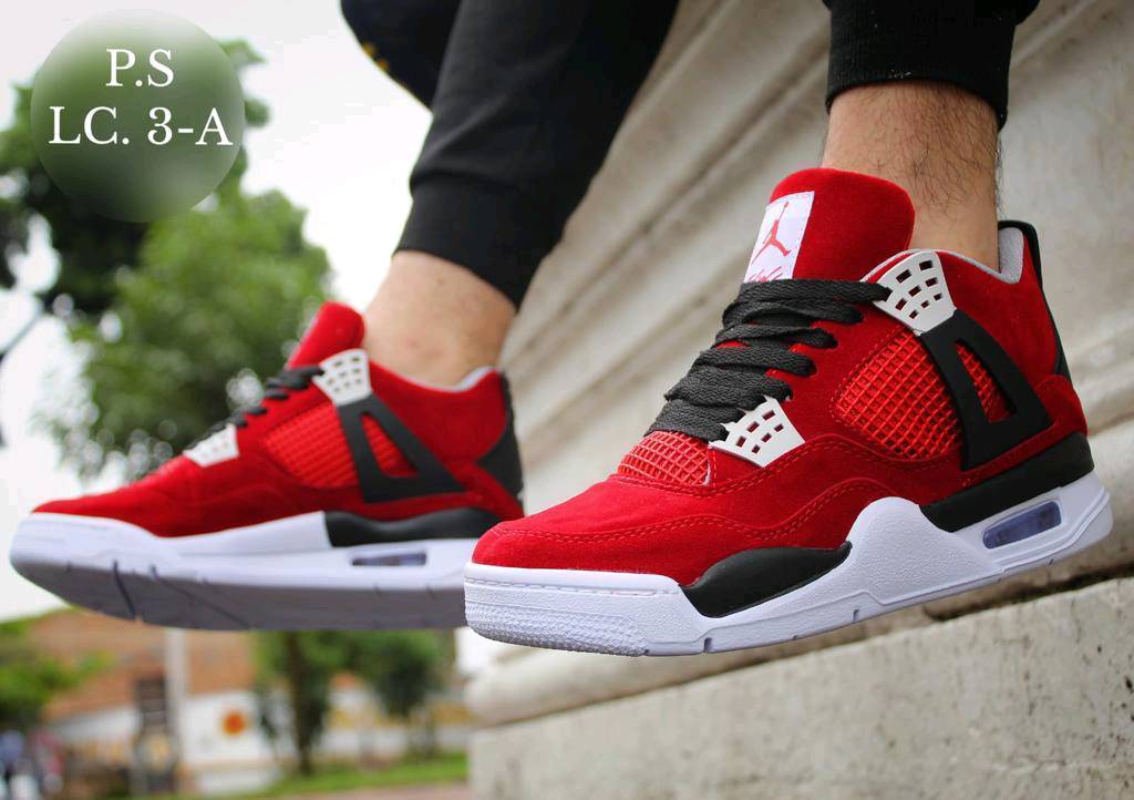Jordan retro 4 rojas clearance