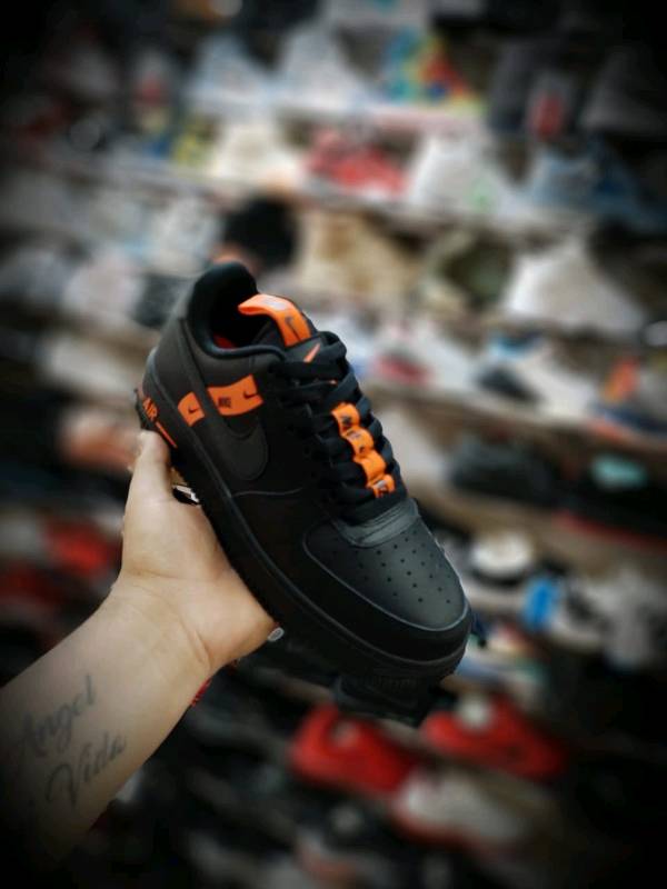 Nike Air Force One Negro Naranja en Guadalajara