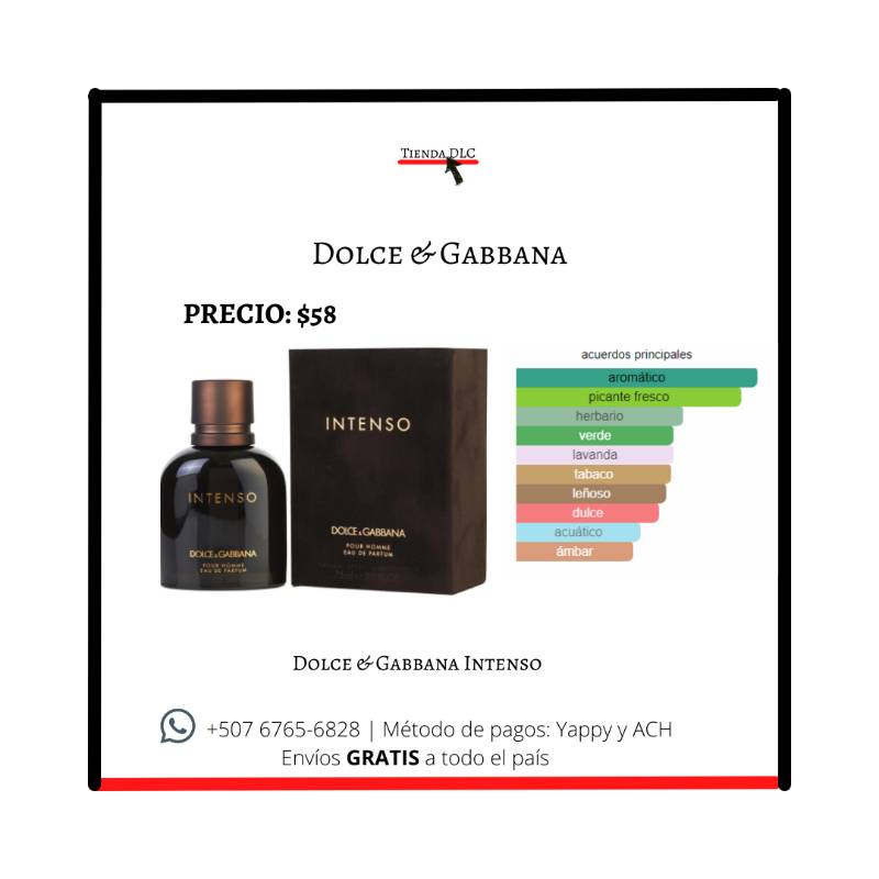 Dolce gabbana best sale intenso precio