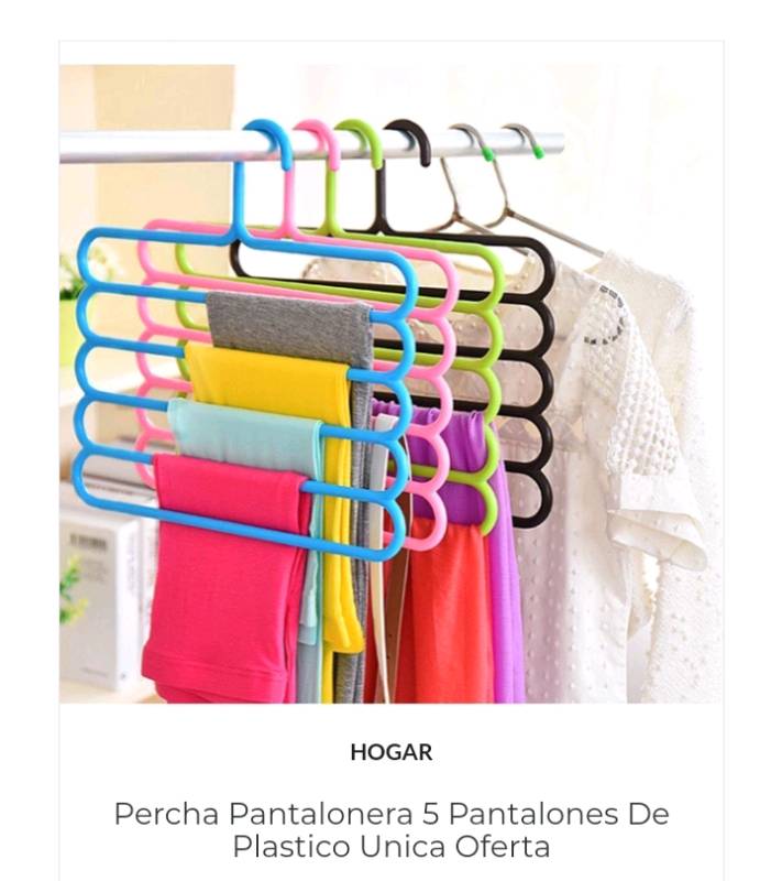 Percha pantalonera outlet