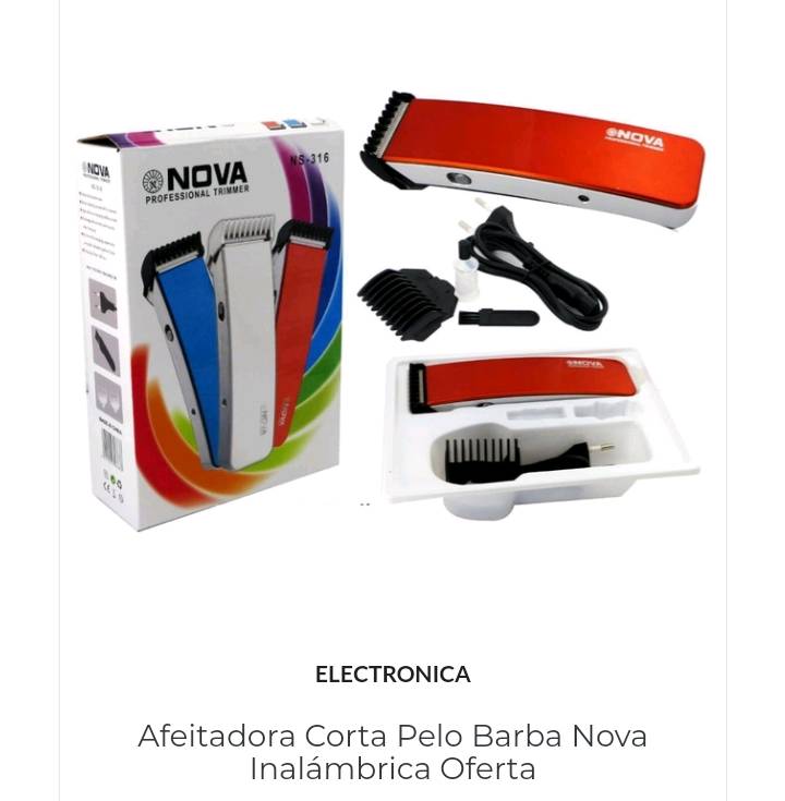 Nova maquina de sale cortar pelo precio