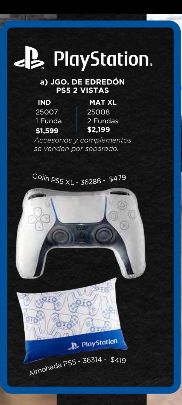 Almohada playstation vianney outlet