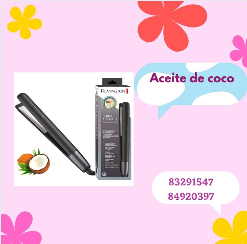 Plancha Remington aceite de coco en Tola