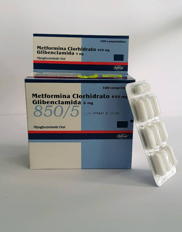 Metformina Glibenclamida 850/5 Precio