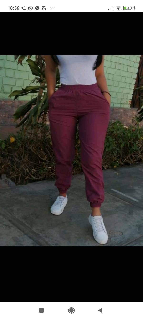 Jogger tela Mojada