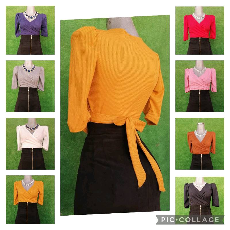 Blusa con moño best sale atras