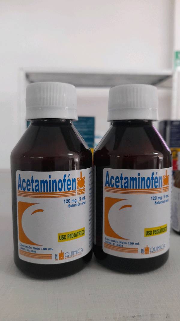 ACETAMINOFEN 120MG/5ml 100ml Jarabe BIOQUÍMICA en Cumaná