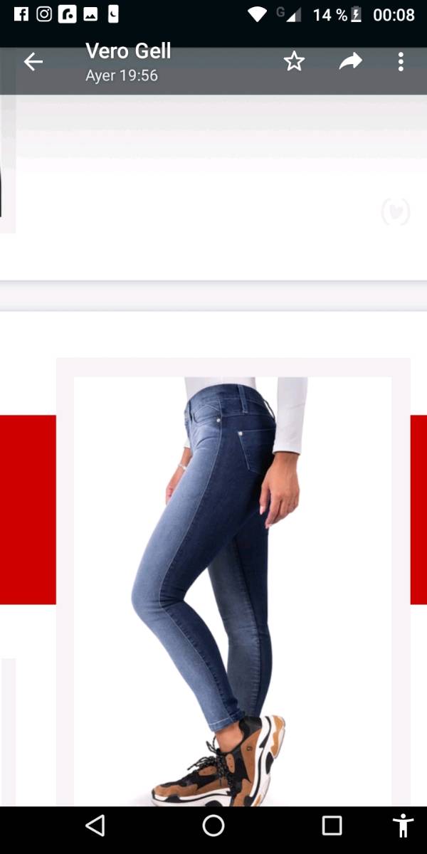 Jeans gell maycla precios on sale