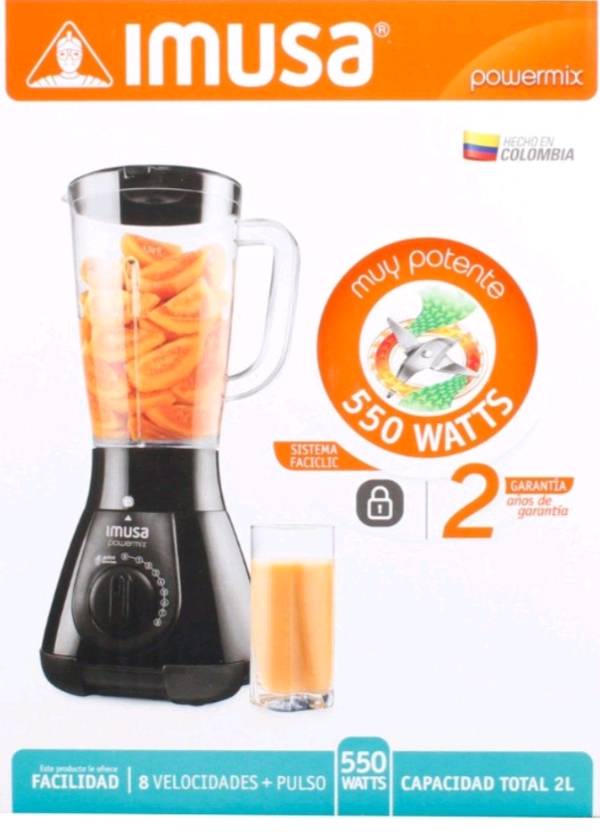 Licuadora imusa powermix 8 velocidades shop