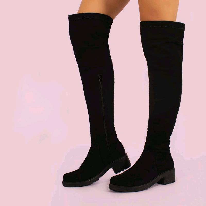 Botines largos sales