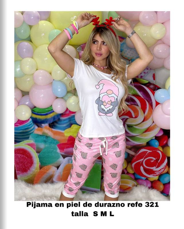 Pijamas en sales piel de durazno