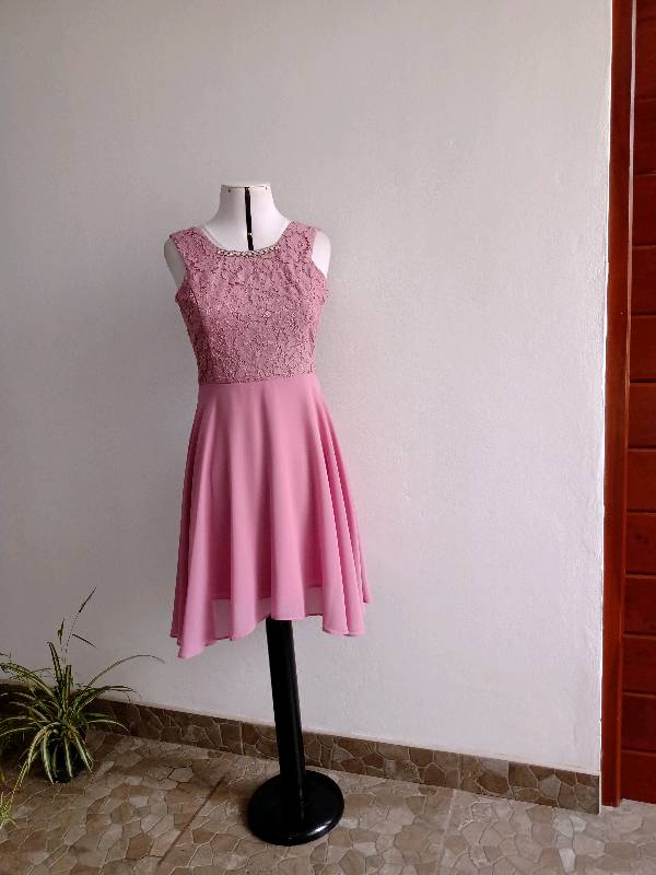 Vestido rosa sale malva