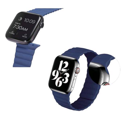 Manillas de silicona magn tica para Apple watch Series 6 7