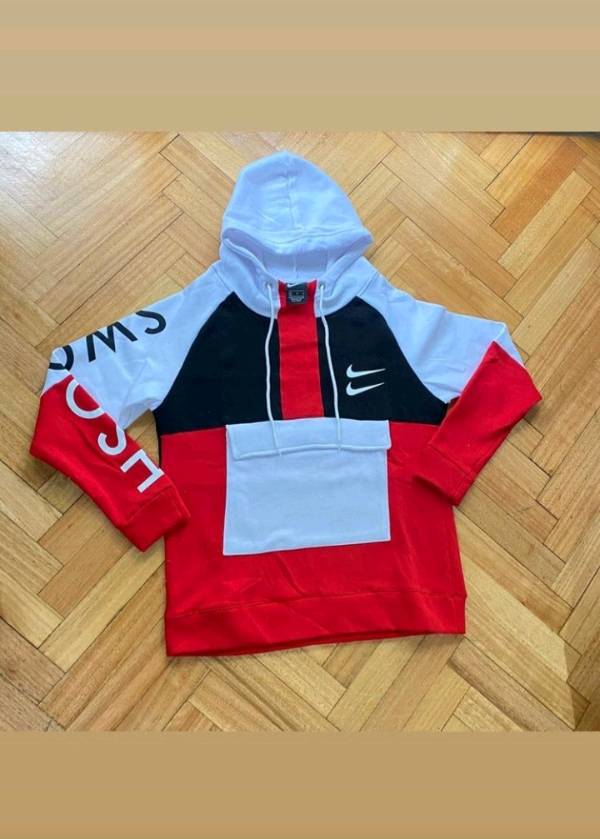 Buzo nike blanco azul y rojo clearance