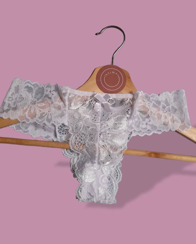 Calzon de encaje clearance blanco