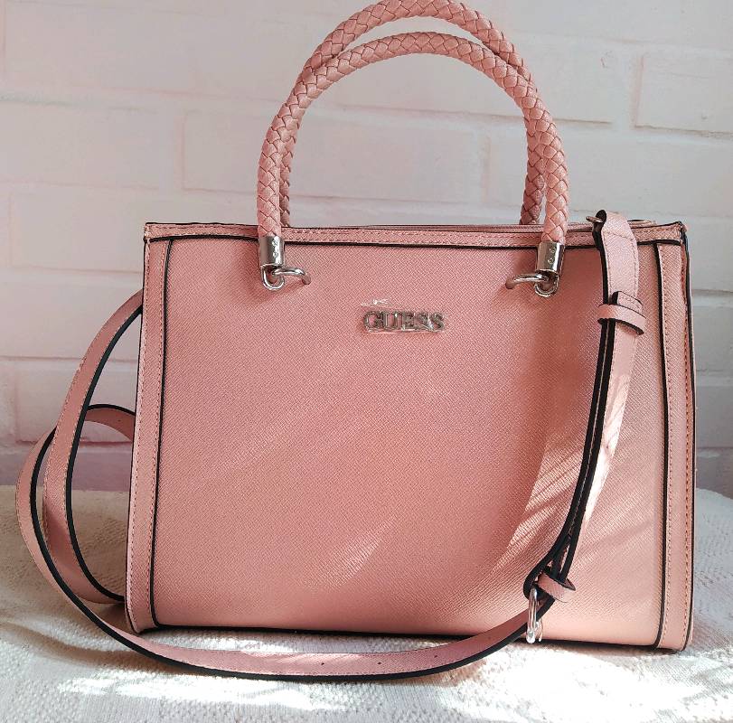 Cartera guess store rosada