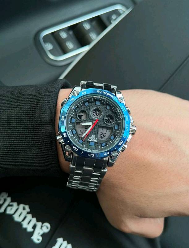 CASIO EDIFICE DOBLE HORA en Bogota