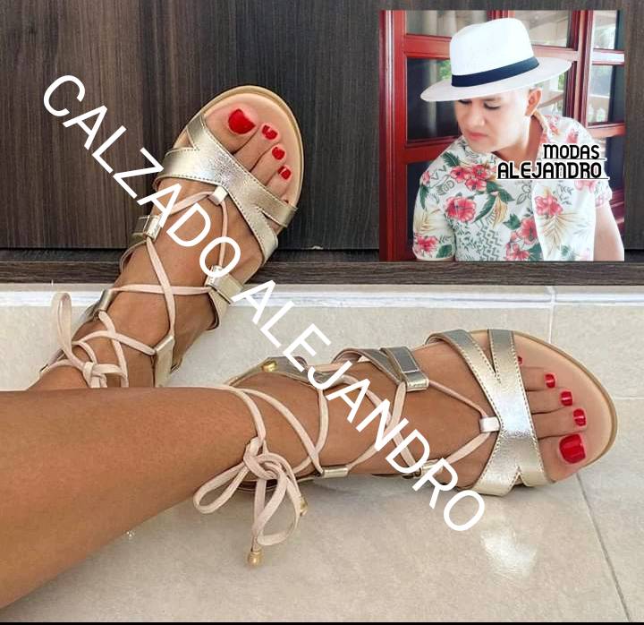 Sandalias bajita para dama en San Salvador