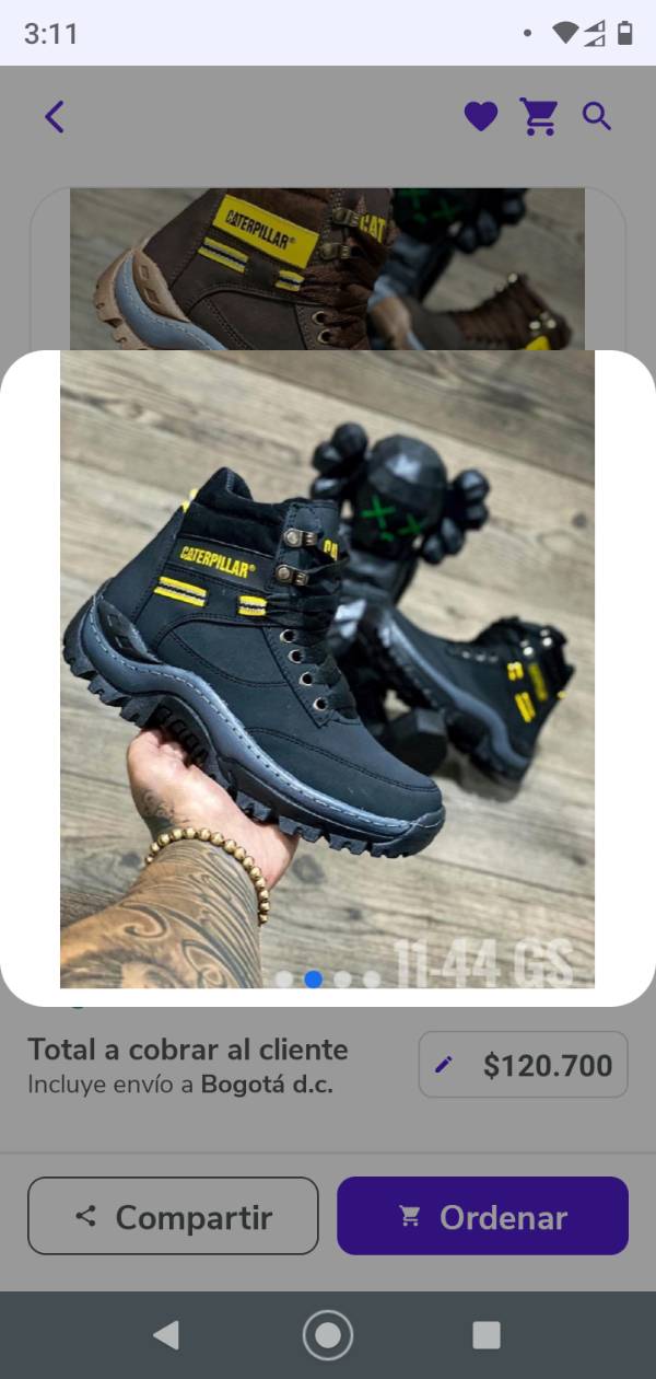 Bota cater best sale