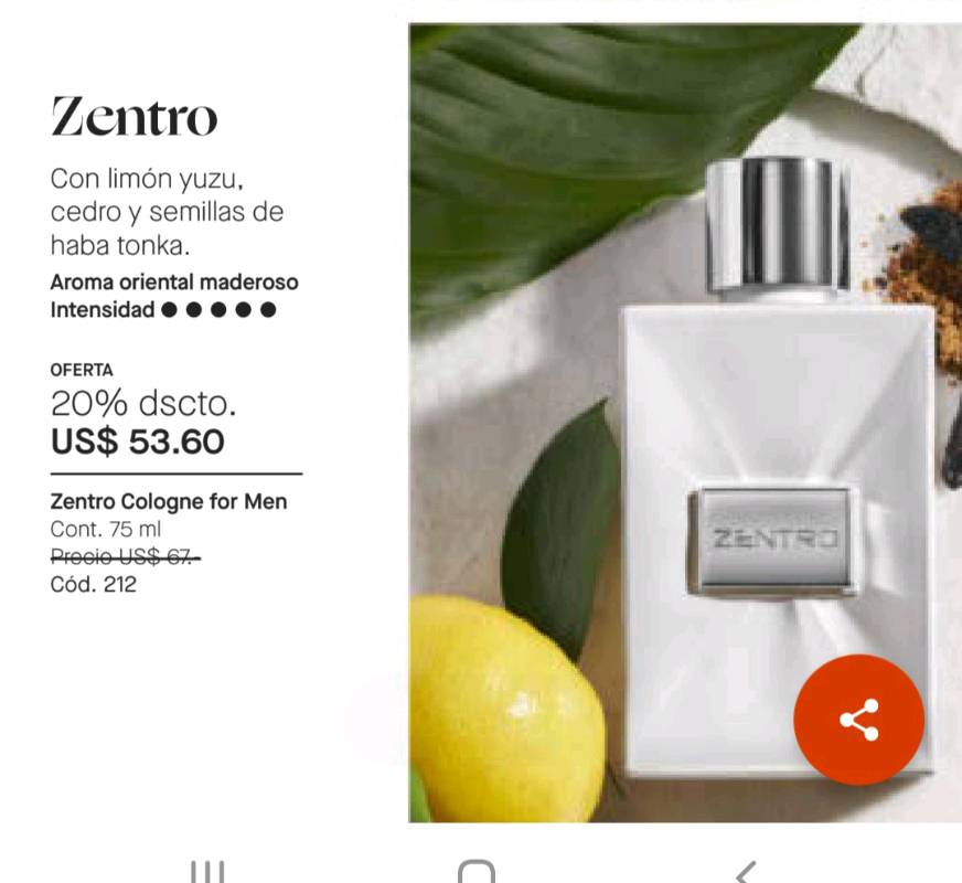 Zentro cologne clearance