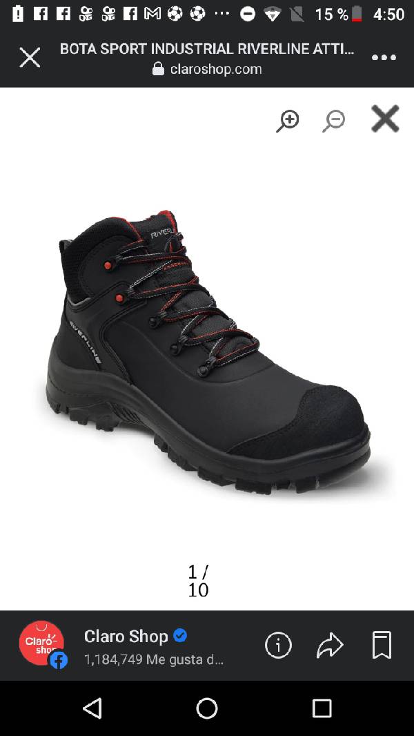 Botas industriales riverline precio deals