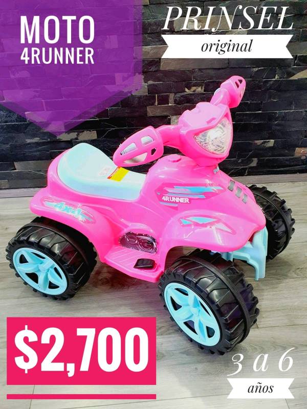 Moto eléctrica hot sale prinsel rosa
