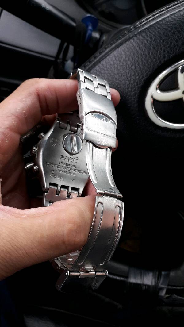 Reloj swatch patented water resistant shop