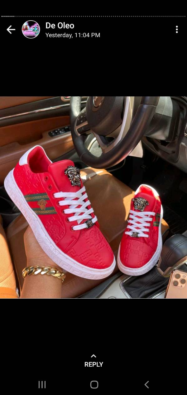 Tenis sales versace precio