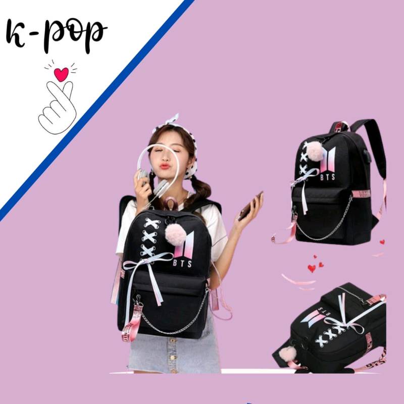 Mochila on sale bts precio