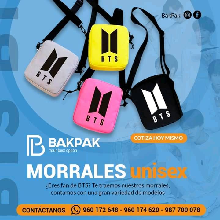 Morrales best sale de bts
