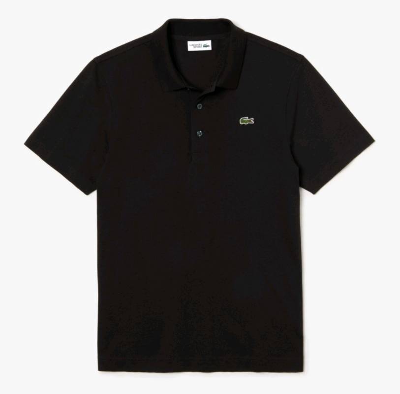 Polera outlet lacoste negra