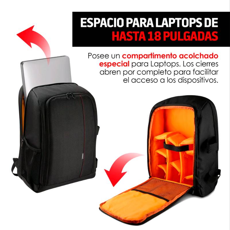 Mochila para laptop 18 pulgadas sales